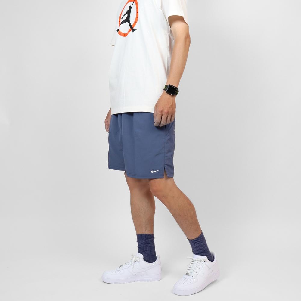 Nike X Edifice Collaboration Swim Comfortable Breathable Soft Lace-Up Sports Shorts Men shorts Blue SSC451-488