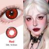 Magister Colored Eye Lenses Color Contact Lenses for Eyes Cosmetic Beauty Pupils Red Cosplay Lenses 1 Pair Color Lenses