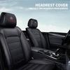 For Benz GLC GLK 1pcs Car Seat Back Headrest Pillow Dustproof Cover For Mercedes Benz C180 C200 C260 C300 W108 W124 W126 W140 W1