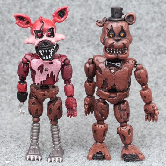 Five Nights Actionfiguren LED Abnehmbar Kinder Puppe Spielzeug Geschenk