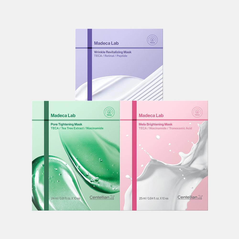 [centellian24] Madeca Lab Mask 20 Sheets - Wrinkle, Elasticity, Blemish, Pore Care