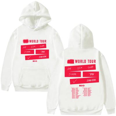 Das 5. Album Welttournee Hoodies Neue Y2k Mode Sweatshirt für Damen und Herren Langarm Pullover High Street Freizeitkleidung