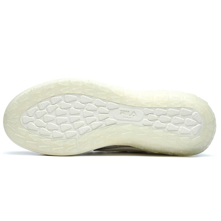 FILA Mixa Fabric Synthetic Leather Low-Top Sneakers Men sneakers White Black F12M223101FWB