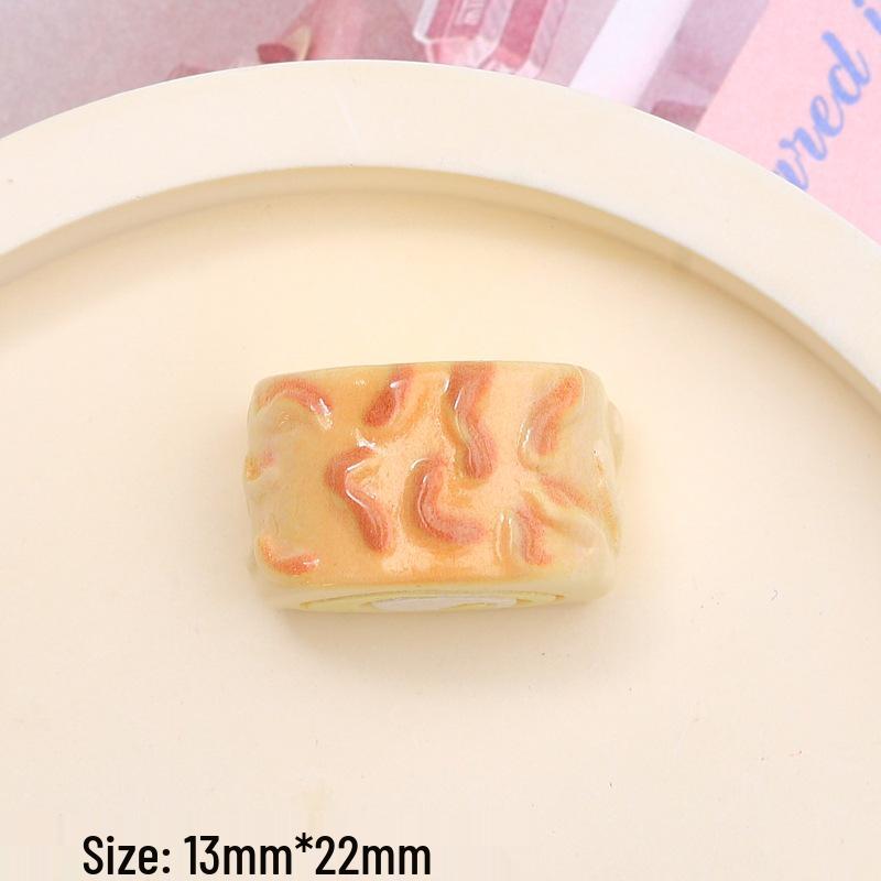 Adorable Cat Egg Tart DIY Resin Charms: Hair Clips & Crocs Decorations