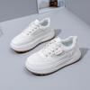 Fashion 2025 Summer Breathable White Shoes for Women Hollow Out Casual Board Shoes Thick Soled Comfortable Sports Shoes Zapatillas Mujer