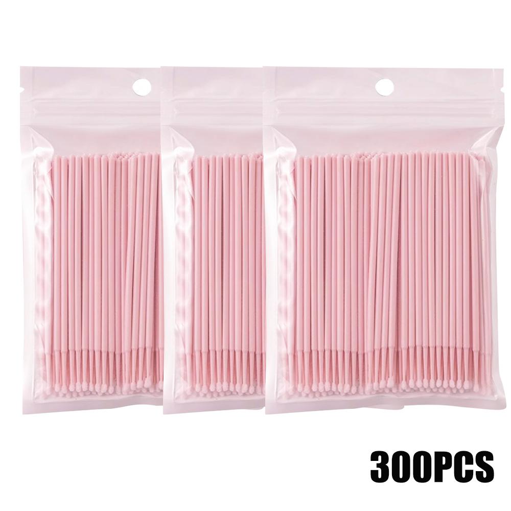 300/2000pcs Disposable MicroBrush Eyelash Extension Brushes For Makeup Nail Art Individua Applicator Lash Cleaning Removing Tool