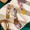 Aesthetic Stationery Metal Bookmarks Hollow Flower Painting Bookmark Creative Student Reading Book Clip Accessories Teacher Gift