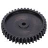 40 Tooth Sprocket Roller Chain Plate Servo Cast Steel High Overall Strength Industrial Parts