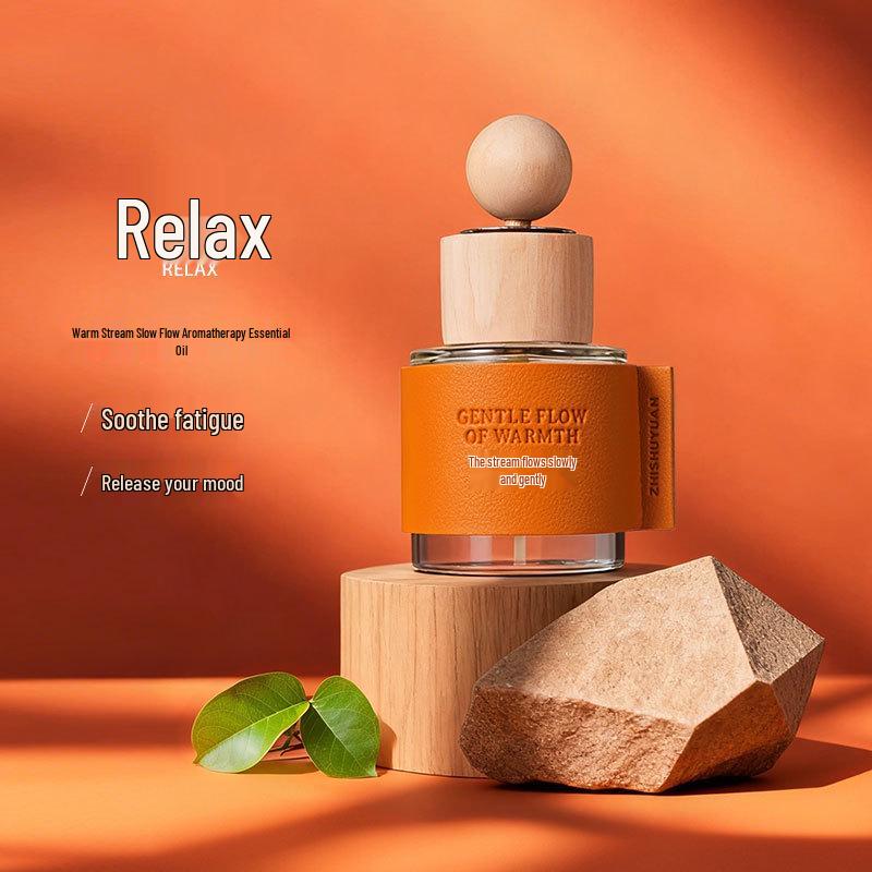 Luxurious Long-lasting Aroma Essential Oil Gift Box Warm Stream [Soothing & Healing]