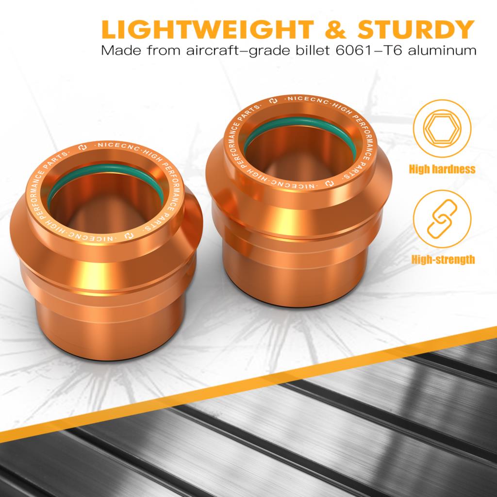 NICECNC 22MM/25MM Front Rear Wheel Spacers Hub Collars For Husqvarna TC125 TC250 TX300 FC350 FC250 FC450 FX350 FX450 2017-2022