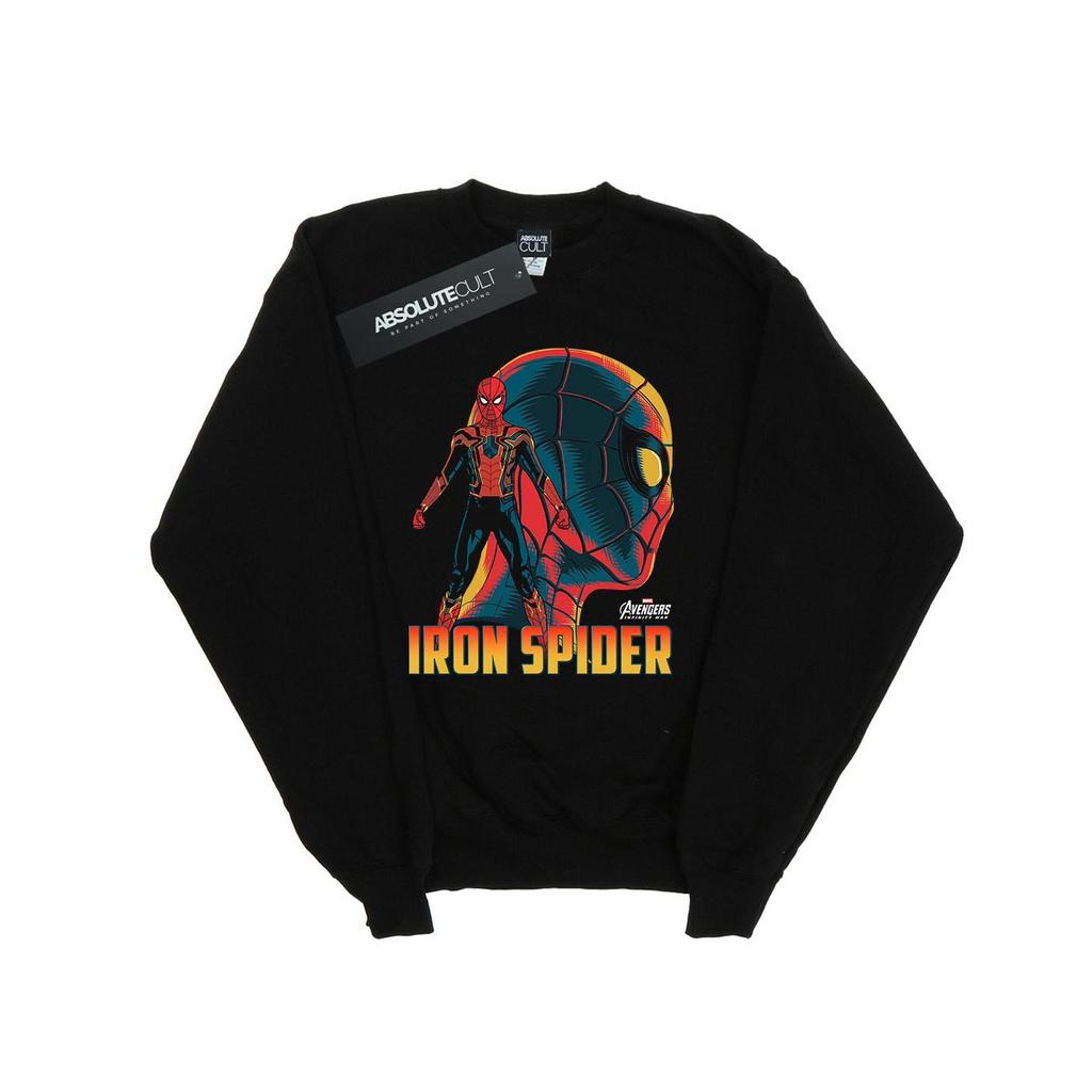 Marvel Womens/Ladies Avengers Infinity War Iron Spider Character Sweatshirt