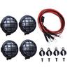 4Pcs Led Spotlight Roof Light Lampshade For 1/10 Rc Crawler Car Axial Scx10