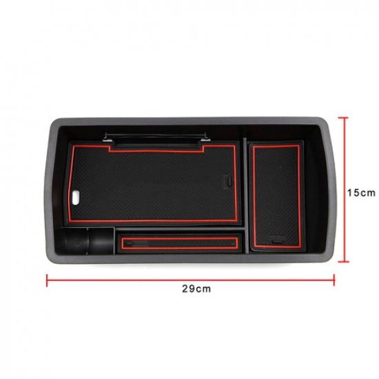 Armrest Storage Box for Citroen C5 Aircross 2017 2018 Central Console Glove Tray