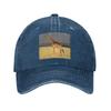 Giraffe Full Body Africa African Animals Washed Denim Cap Casual Baseball Caps Adjustable Hat Summer Unisex Baseball Hats