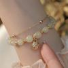 Wada Yuyu pearl blessing bracelet women's new fashion high-end sense of light luxury niche design girlfriends all-match gift