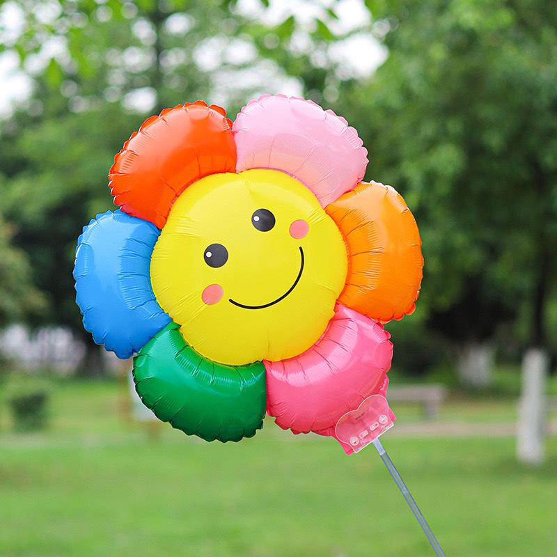 

Children s Day Cartoon Balloon Stick - Large, Multi-Shaped, Cute Aluminum Foil
