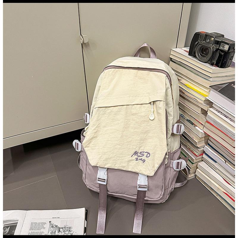 New Schoolbags  Large Capacity  Light Girls  Cute Multifunctional Anti Splashing Couple Backpacks.
