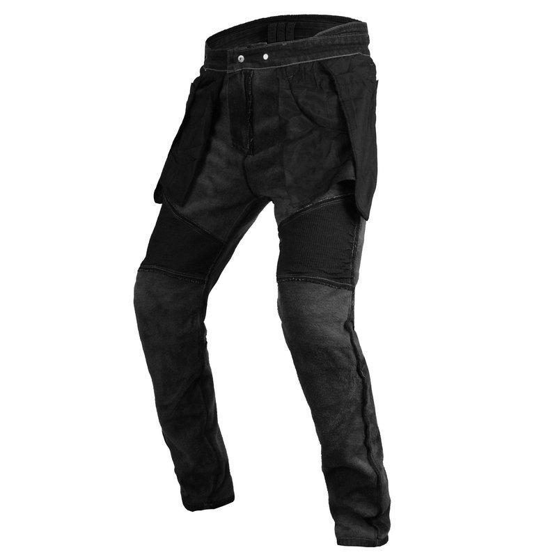 New Product Motorcycle Jeans Men, High Waist Pants, Locomotive Cycling Pants, Winter Velvet Waterproof and Warm Anti-drop Pants
