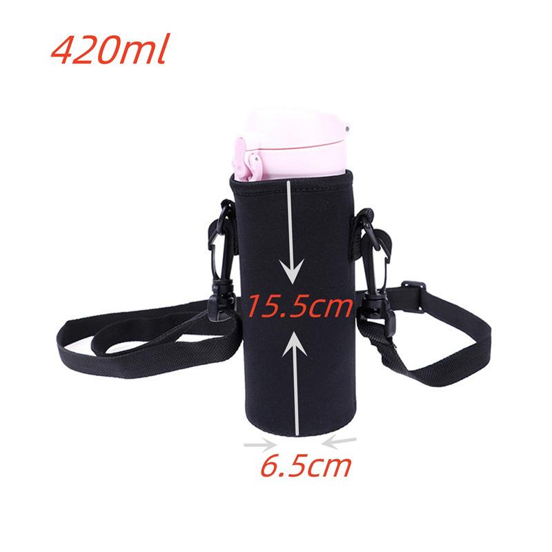 

Portable Canvas Thermos Pouch Closing Drawstring Storage Bag Vacuum Cup Set Portable Mug Holder Sleeve Aquaflask Cover Accessory