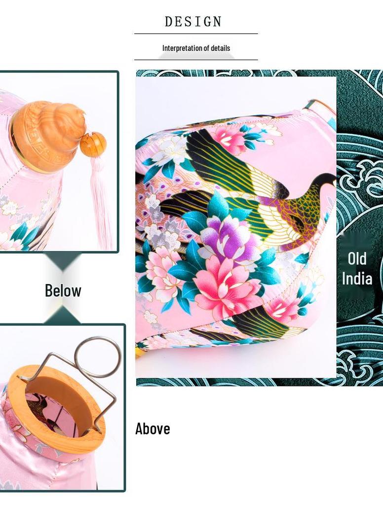 Antique Pattern Waterproof Chinese Lantern for Outdoor Balcony Decoration