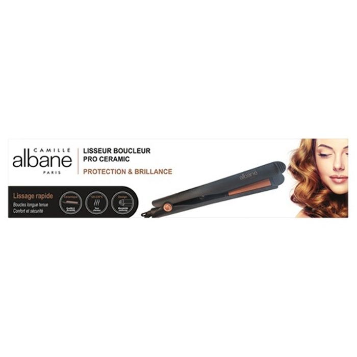 Lisseur camille albane lisseur boucleur pro ceramic