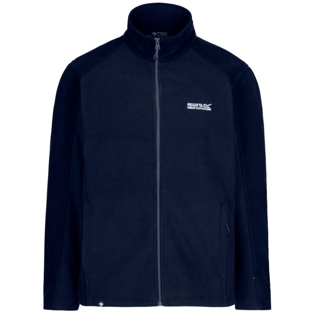 Regatta Great Outdoors Mens Hedman II Two Tone Full Zip Fleece Jacket