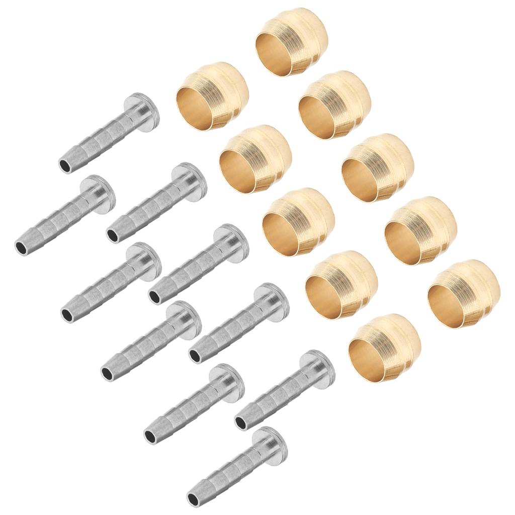 GUB Mountain Bike Disc Brake Hose Copper Olive and Connecting Insert Set for BH90 Hose