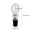 6pcs 2 In 1 Wine Decanter Spout Acrylic Bottle Stopper Eco Friendly Wine Air Aerator  Pub