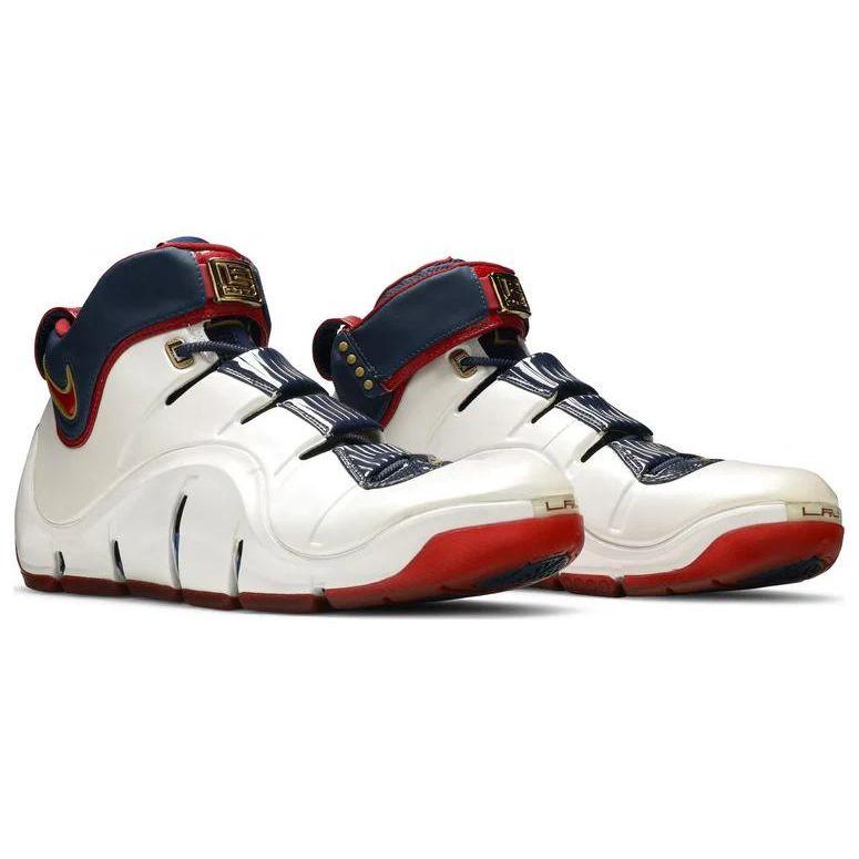 Nike Zoom LeBron Playoff Men Sneakers White Varsity-Crimson