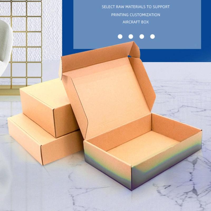 Multi Size Brown Kraft Paper Gift Box Christmas Cookies Candy Packaging Boxs Wedding Gifts Corrugated Box MailersBrown Cardboard Shipping Case 20pcs