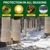5 Rolls Tree Protector Wrap White Non Woven Tree Trunk Bandage Tape Winter Frost Barrier Plant Insulation Protector Wrap Cover Tape
