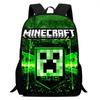 Minecraft Printed Backpack Children'S Elementary School Bag