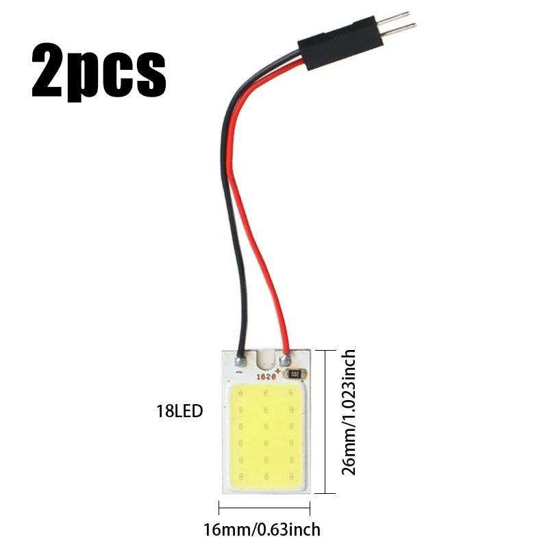 1/3PCS C5W C10W Festoon LED Bulb 31mm 36mm 39mm 41mm T10 C5W LED COB Light 12V White 7000K Car Interior Dome Reading Trunk Lmaps