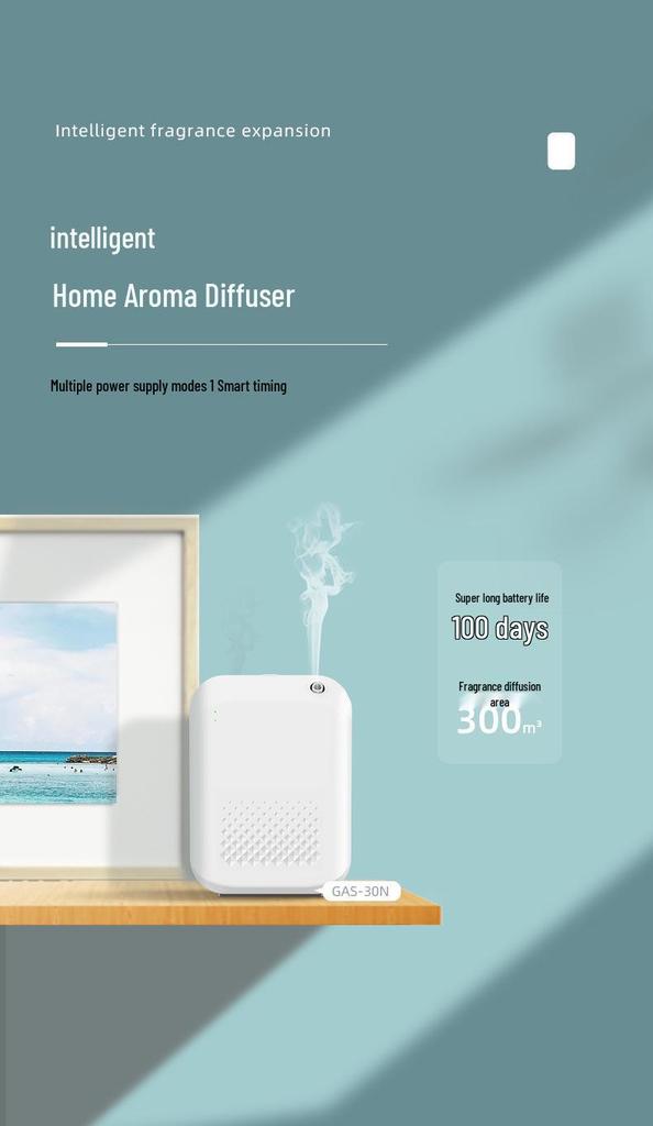 Smart Bluetooth Rechargeable Battery Aroma Diffuser & Automatic Sprayer