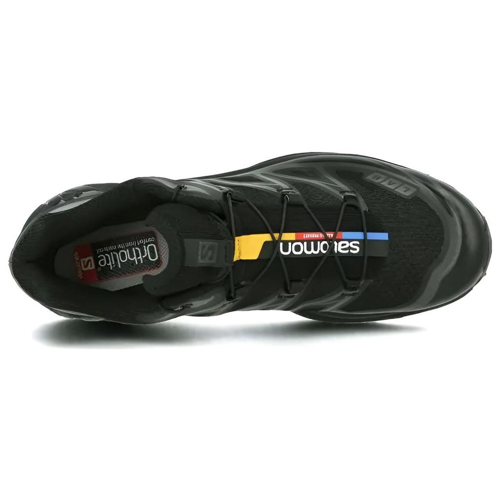 Salomon XT-6 S/Lab Comfortable Trendy Shock Absorbing Non-Slip Wear-Resistant Low-Top Casual Running Shoes Men sneaker Black 410144