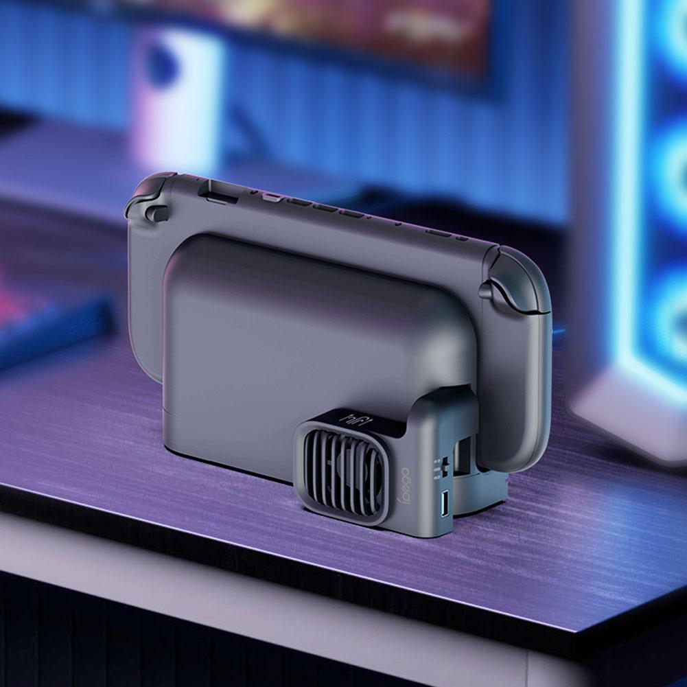 For Switch2 Dock Cooling Fan For NS 2 Console Cooling Fan External Game Console Stand Cooler Base Heat Dissipation Fan