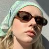 Summer Retro Oval Sunglasses   Retro Sun Glasses Small Frame UV400 Protection Trendy Women  Oval Glasses Eyewear Shades