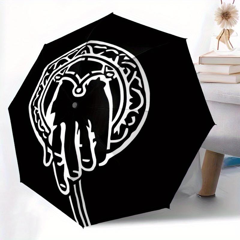 1pc Game of Thrones Windproof Automatic Umbrella, Lightweight for Women/Men, Perfect Christmas Gift A0811191
