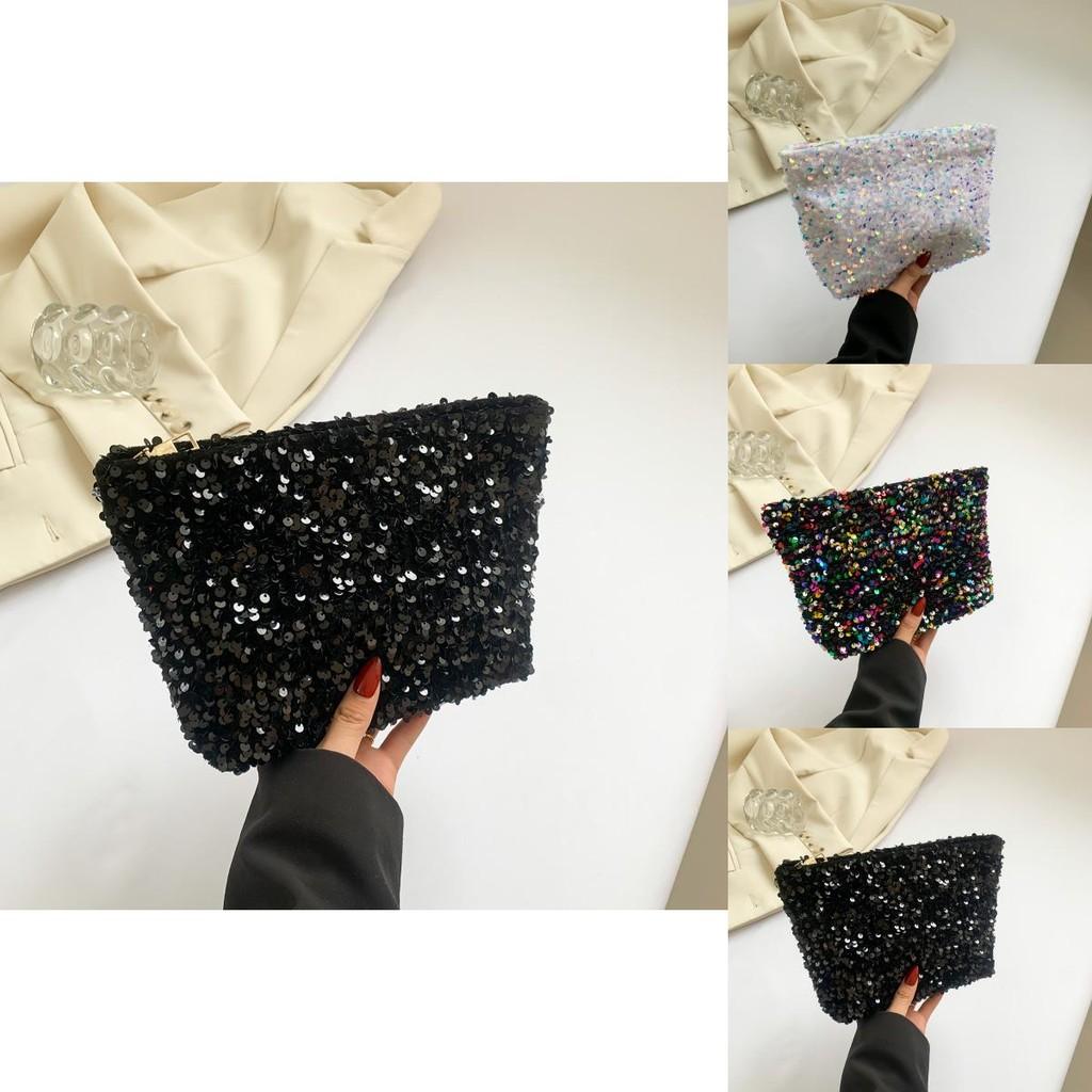 Trendy Large Capacity Crossbody Bag For Women With Chic Sequins And Stylish Design