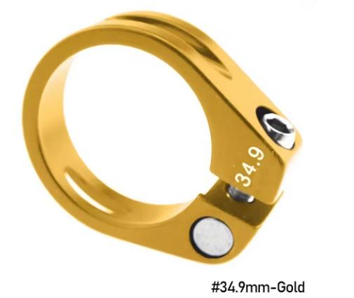 Aluminum Alloy Bicycle Seatpost Clamp Seat Tube Clamp MTB Bike Seat Tube Clip Bike Parts Bike Saddle Seat