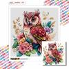 New Arrival 5D DIY Full Circle Diamond Painting "Painted Owl" Embroidery Cross Stitch Home Decor Gift