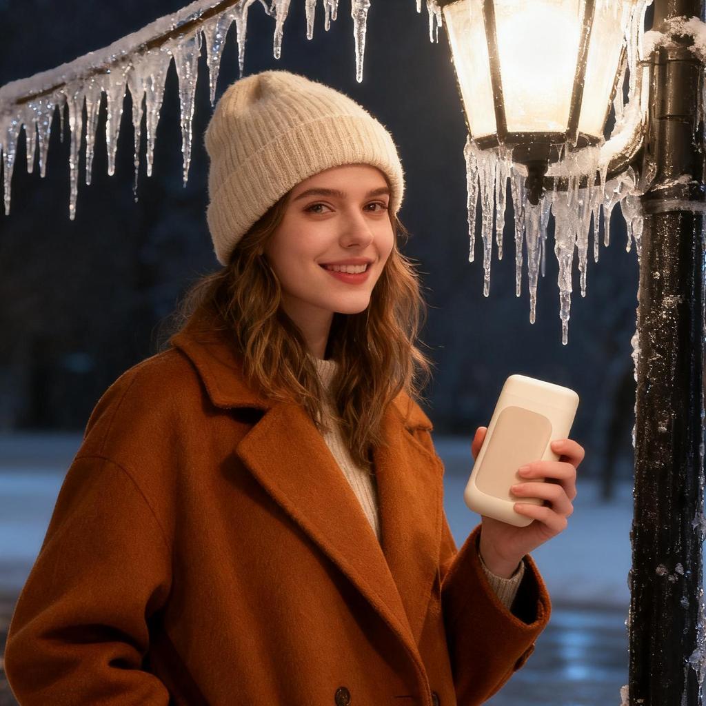 Electric Hand Warmers Rechargeable 6000mAh 3 Level Adjustable Temperature Portable Heated Hand Warmer Warming Device For Working