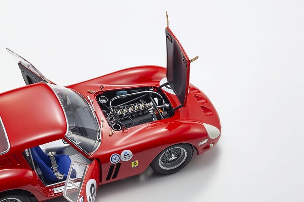 Kyosho Original Scale Ferrari 250GTO 1963 Daytona 3h Finished Product KS08438F 1/18 #18 (Red)