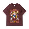 275 GSM Washed T-shirts 100% Cotton Sailor Moon V1 Print Unisex Heavy Cotton T Shirt