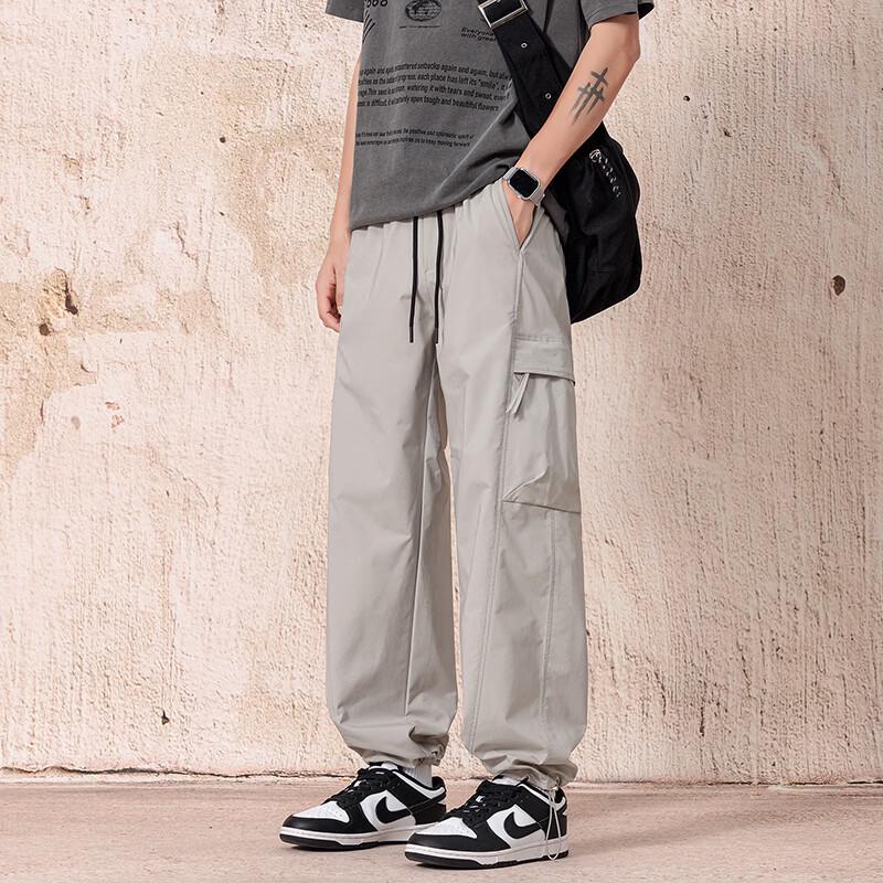 Men's Casual American Style Straight-Leg Pants