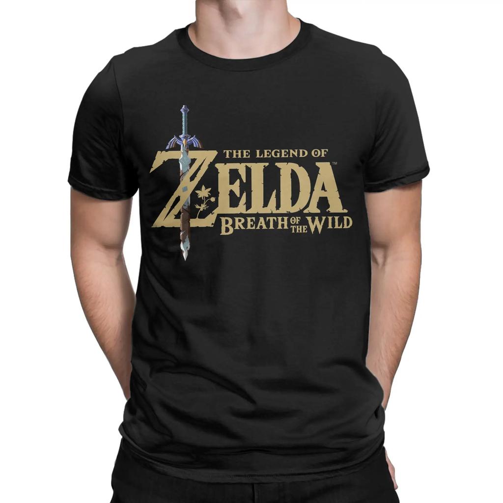 Unisex Unisex Zelda Tears Of The Kingdom T Shirts Game Pure Cotton Clothes Humor Short Sleeve Crewneck Tees 4xl 5xl 6xl Tshirt