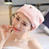 Cute Bear Water Absorbent Shower Quick Drying Hair Hat Head Wrap Towel Bath Cap