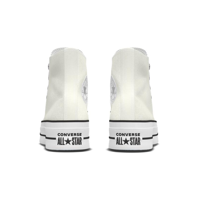 Converse All Star Comfortable Versatile Durable Lightweight High-Top Canvas Shoes Unisex Sneakers White A02253C