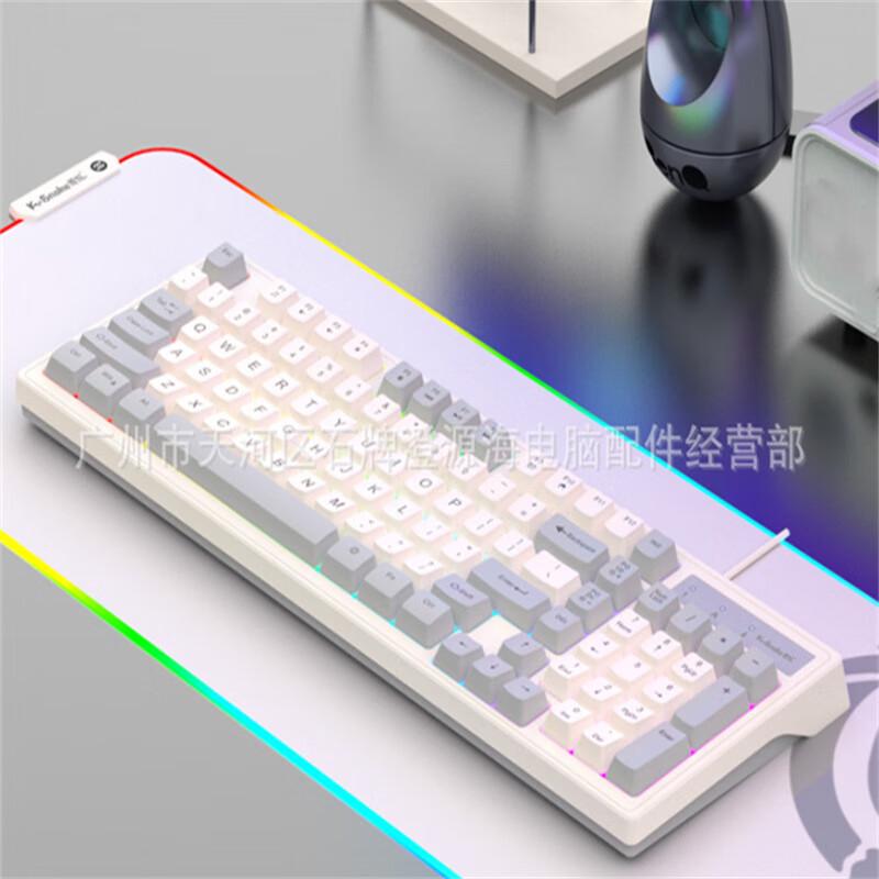 

JYK8 Wired Rainbow Backlit Mechanical Keyboard