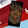 Egipto Nefertiti Anubis Ankh Funda Para Samsung Galaxy S26 S25 S24 S21 S22 S23 Ultra S10 Plus S20 FE S25 FE Funda de Teléfono
